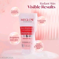Meglow Skin Brightening & Luminous Face Wash - Pack Of 2