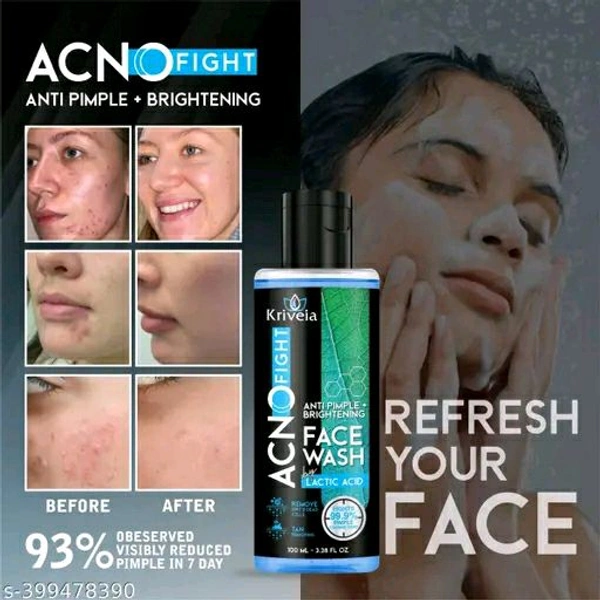 Kriveia Lactic Acno Fight Face Wash 100ml