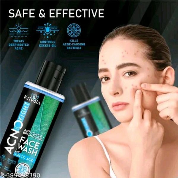 Kriveia Lactic Acno Fight Face Wash 100ml