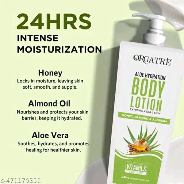 Orgatre 6 In 1 Aloe Hydration Body Lotion 400ml