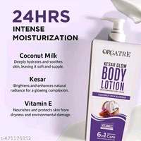 Orgatre 6 In 1 Kesar Glow With Vitamin E Body Lotion 400ml