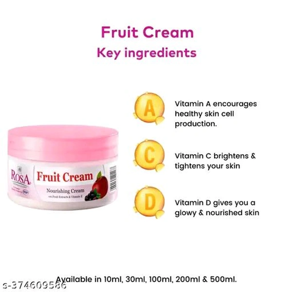 Rosa Fruit Cream 200ml (Fruit)