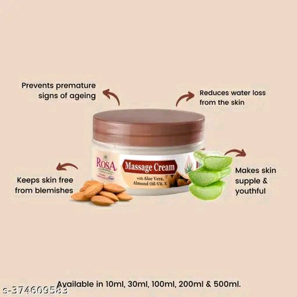 Rosa Massage Cream 200ml