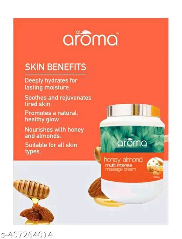 Alaroma Honey Almond Massage Cream 900ml