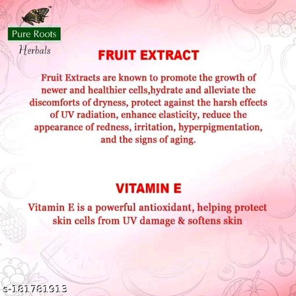 Pure Roots Fruit Cream Combo Pack Of 500ml