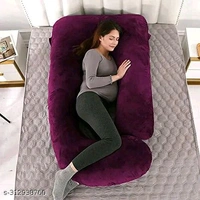 SHRI SHYAM ART Shape Sweetrani Microfiber Polyester Pregnancy Pillow