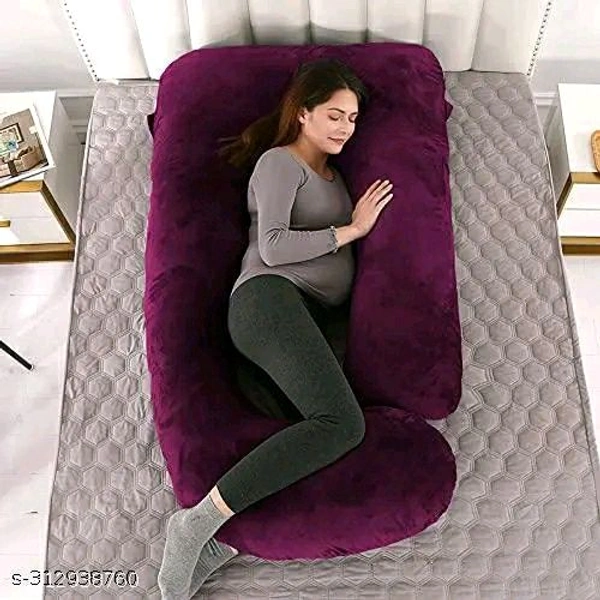 SHRI SHYAM ART Shape Sweetrani Microfiber Polyester Pregnancy Pillow