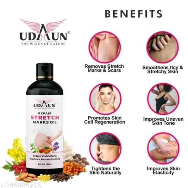 ELIBLISS Udaun Stretch Mark Removall Oil 100ml