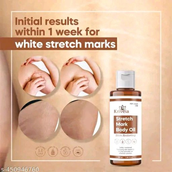 KRIVEIA Stretch Marks Oil For Pregnancy 50ml