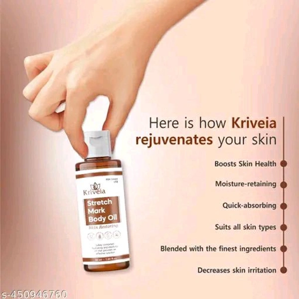 KRIVEIA Stretch Marks Oil For Pregnancy 50ml