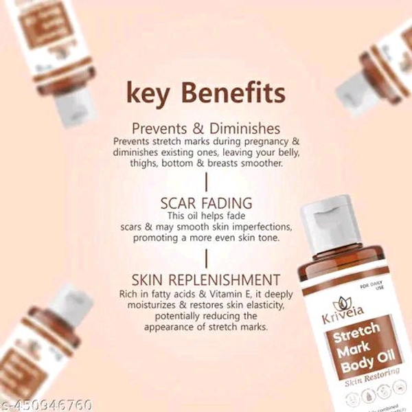 KRIVEIA Stretch Marks Oil For Pregnancy 50ml