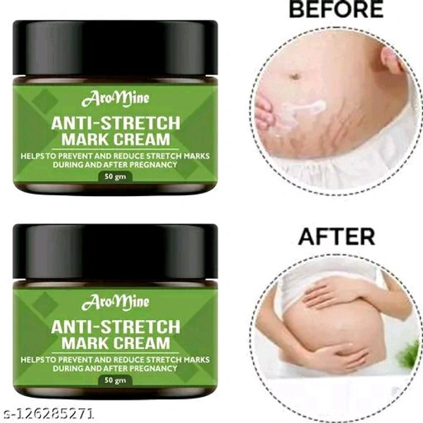 AROMINE Anti Stretch Marks Cream - Pack Of 2