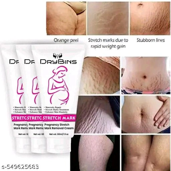 DRYBINE Stretch Marks Removal Cream - Pack Of 3