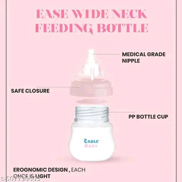 CADLE BABY Manual Breast Pump With Silicone Cushion And 150ml Milk Bottle