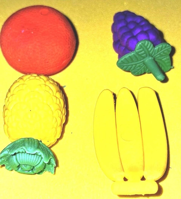 Fancy Erasers Pack of Four