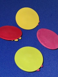 Hat and Bow Rubber Erasers