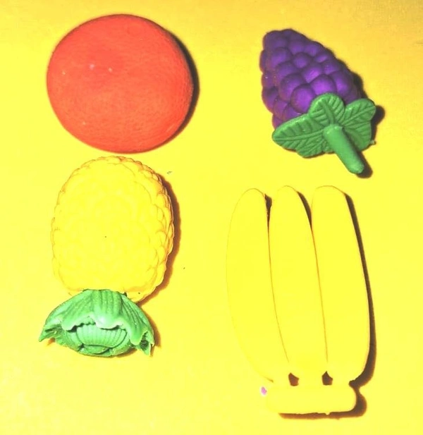 Fancy Erasers Pack of Four