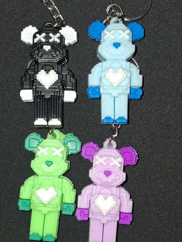 Style Keychains pack of Four