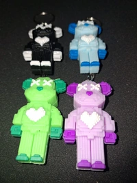 Style Keychains pack of Four