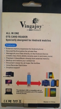VINGAJOY All In One OTG CARD READER
