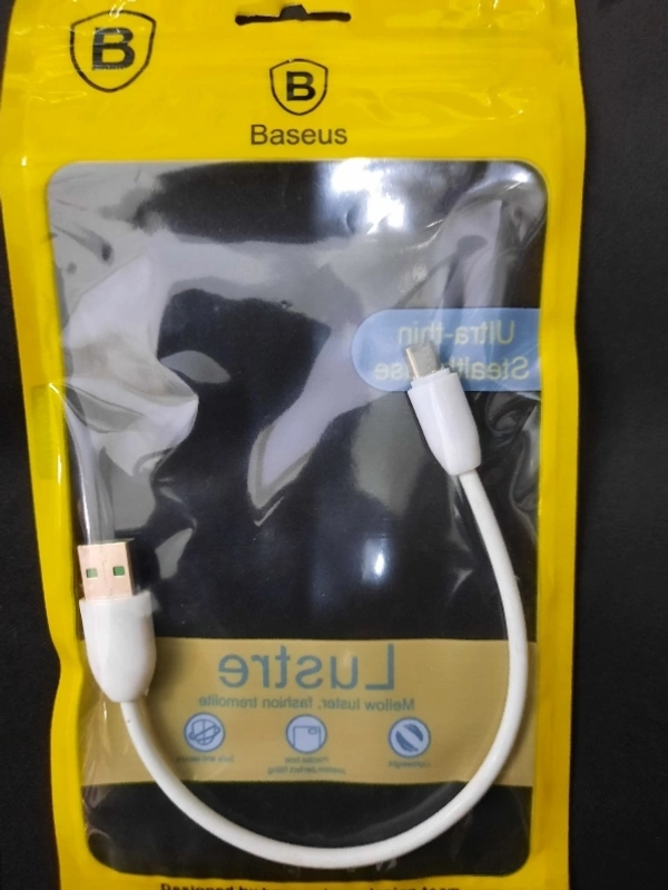 BaseUs BASEUS Ultra thin Powerbank Micro Usb Cable