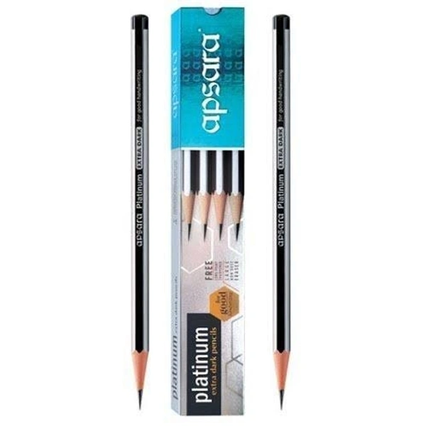 Apsara Platinum Extra Dark Pencil Pack of 10