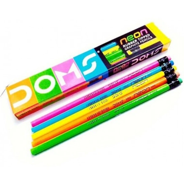 Doms Rubber Tip pencils Pack Of 10
