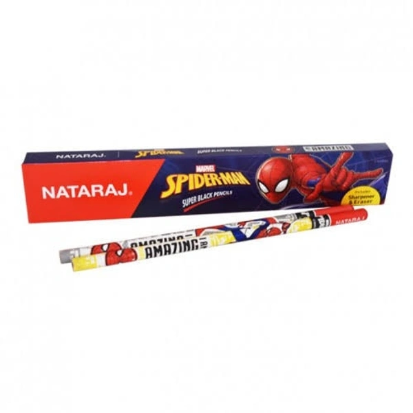 Natraj Spiderman Pancil Pack of 10