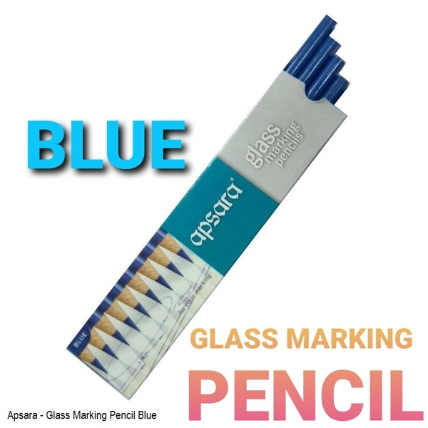 Apsara Blue Glass Marking Pencils 
