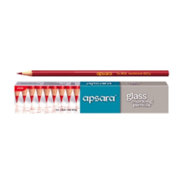 Apsara Red Glass Marking Pencils