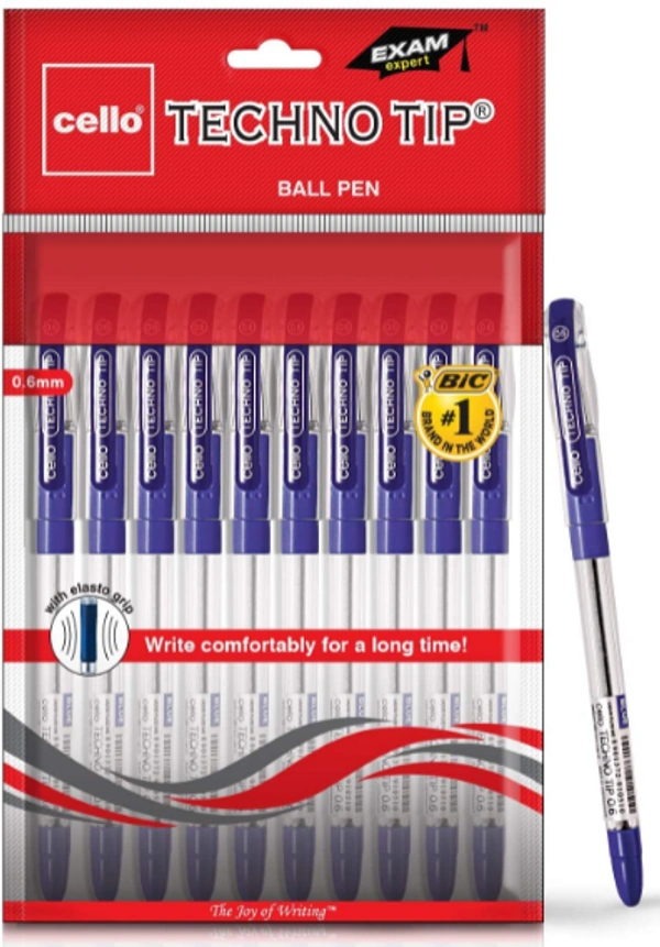 Cello Techno Tip Blue Pin pack of 10