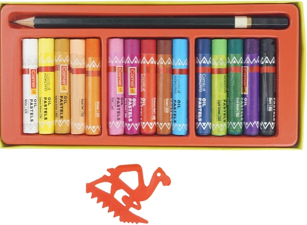 Camlin Kokuyo Oil Pastel-15 Shades