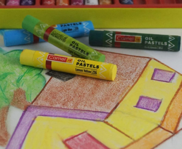 Camlin Kokuyo Oil Pastel-15 Shades