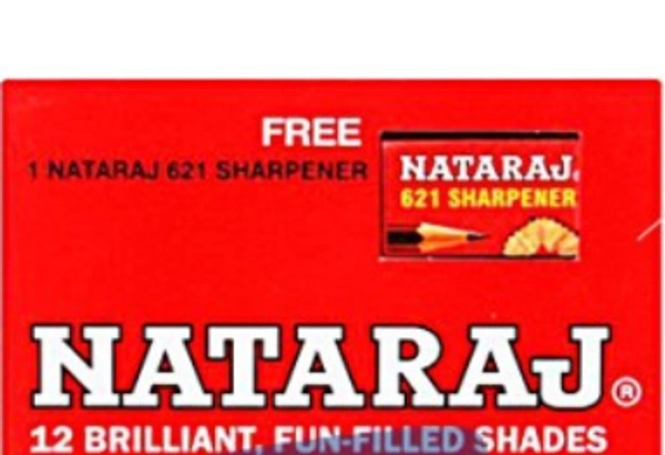 Natraj 12 Half Size Colour Pencil