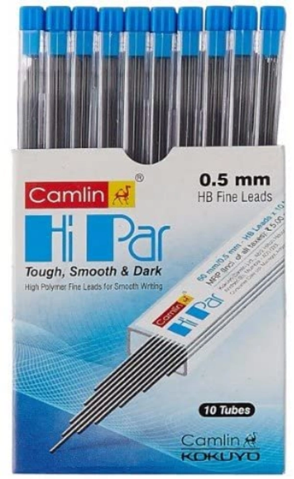 Camlin Klick Lead 0.5mm (Hb 10) - 10 Tubes