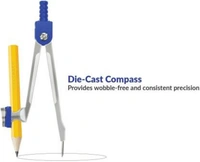 Classmate Victor Geometry Box  (Blue)