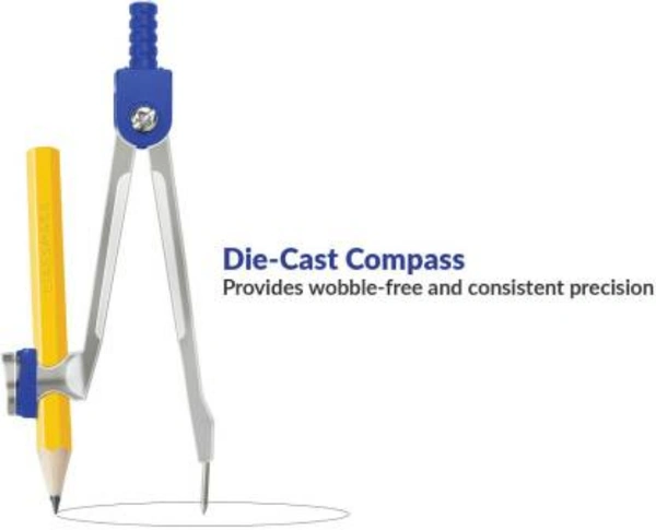 Classmate Victor Geometry Box  (Blue)