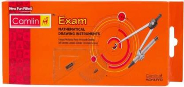 Camlin Exam Geometry Box( Orange)