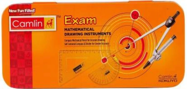 Camlin Exam Geometry Box( Orange)