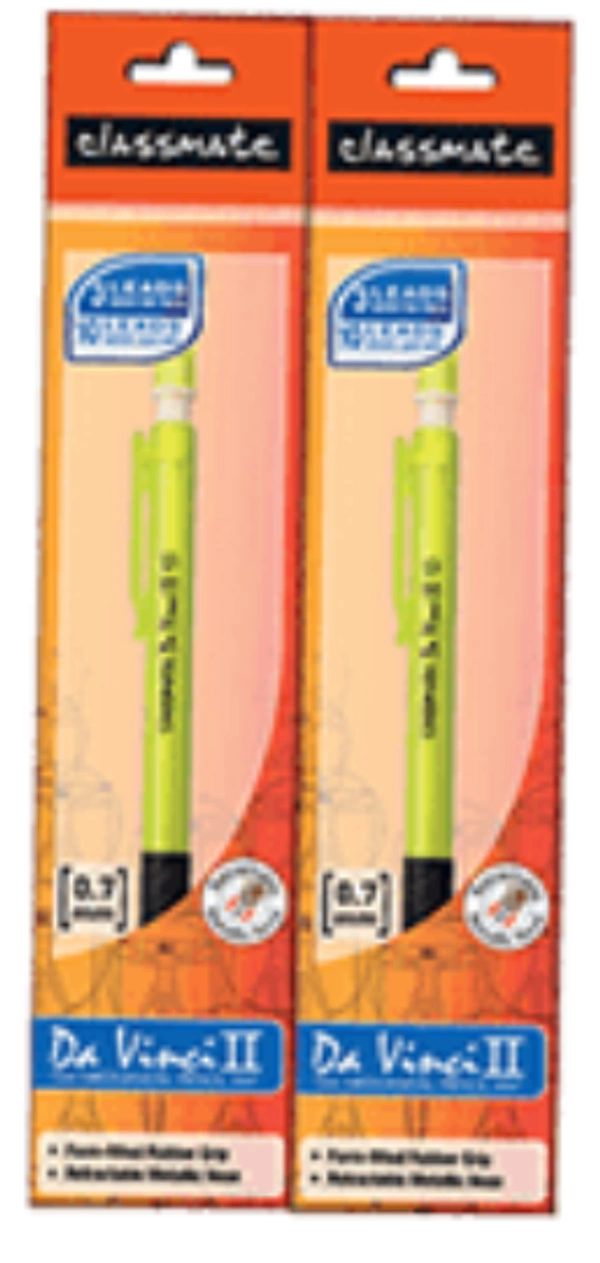Classmate Da Vinci II Mechanical Pencil, 0.7mm (Pack of 4)