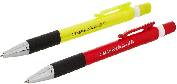 Classmate Da Vinci II Mechanical Pencil, 0.7mm (Pack of 4)