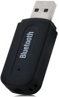Eprecision Bluetooth Device with Audio Receiver, Transmitter, 3.5mm Connector, MP3 Player (Black)