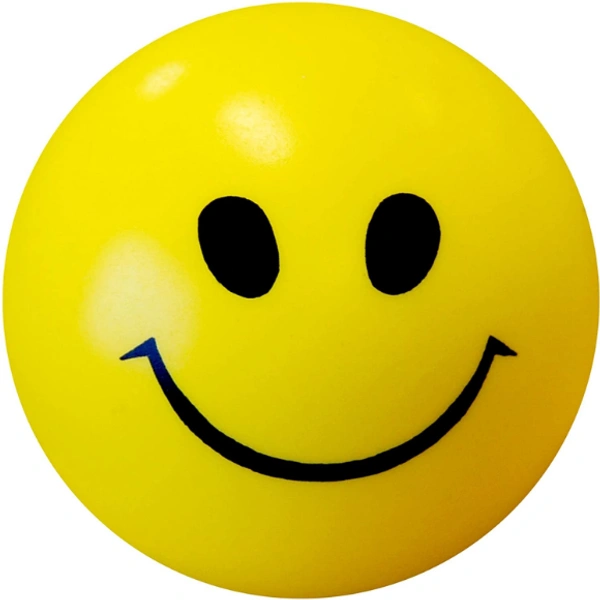 Stress Reliver Smiley Ball pack of 2