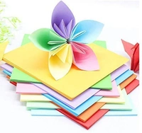 Color Paper Color Sheets Copy Printing Papers A4 Sheets Square Double Sided Colored Origami Folding Lucky Wish Paper DIY Craft Unruled A4 Unruled A4 80 gsm Coloured Paper100 Sheets
