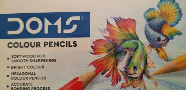 Doms Colour Pencils 10 Shades