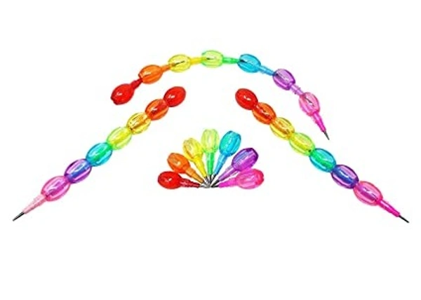 Kids Rainbow pencils pack of 4