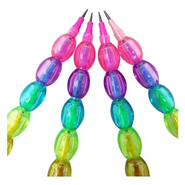 Kids Rainbow pencils pack of 4