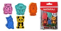 Nataraj Wild-e’s Erasers – 5 pc pack