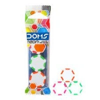 DOMS Neon Junior Hex Eraser