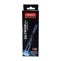 Unomax Ultron 2x Ball Pen Pack Of 10 (Blue)